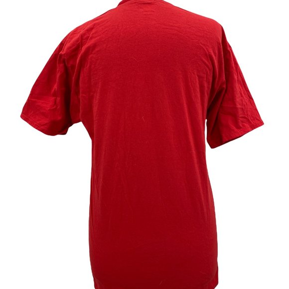 DISNEY Unisex Mickey & Friends Big Graphic Short Sleeve Red T Shirt Size Medium - Picture 4 of 6